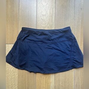 Lucky in Love Tennis Skirt | Small | Navy